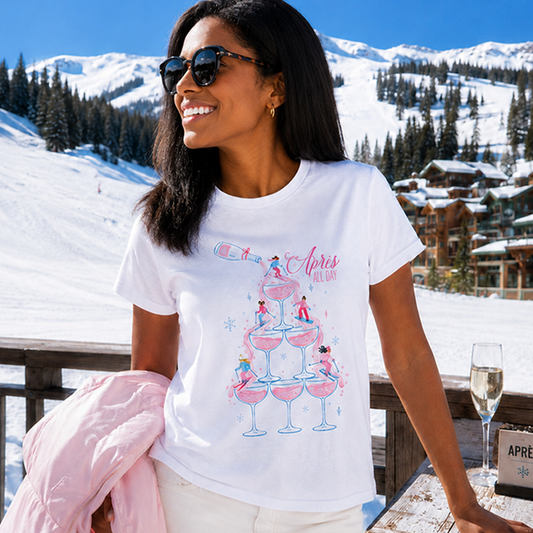 T-Shirt-Après Ski All Day | Gift | Lodge