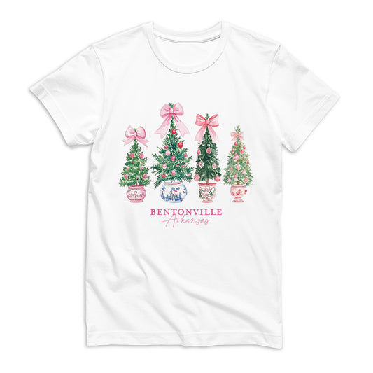 Bella Canvas T-Shirt White-Love+Local Blush & Baubles - A Grand Millennial Christmas -0