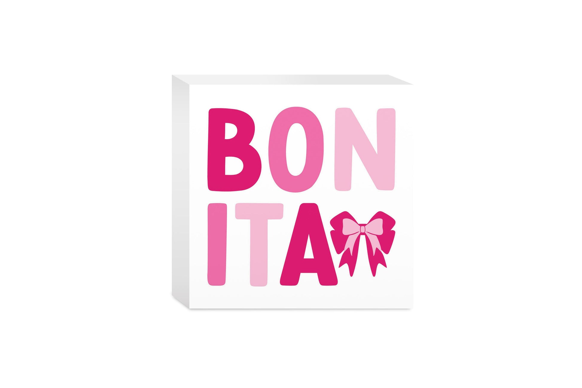 5x5 Wood Block-Bonita Bows -0