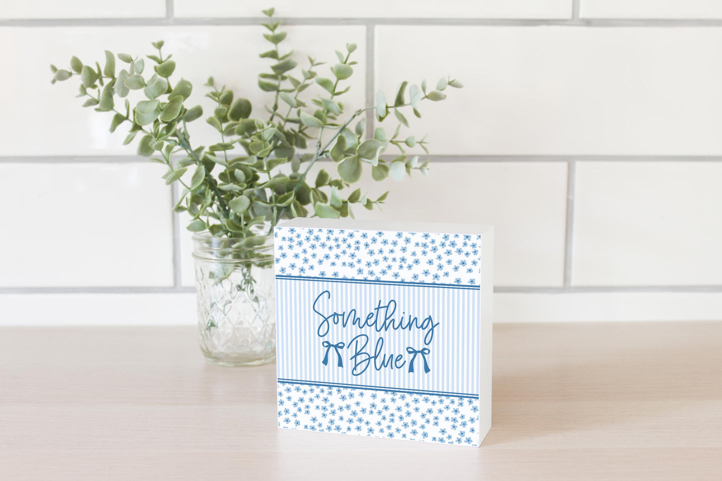 5x5 Wood Block-Happily Ever After -2