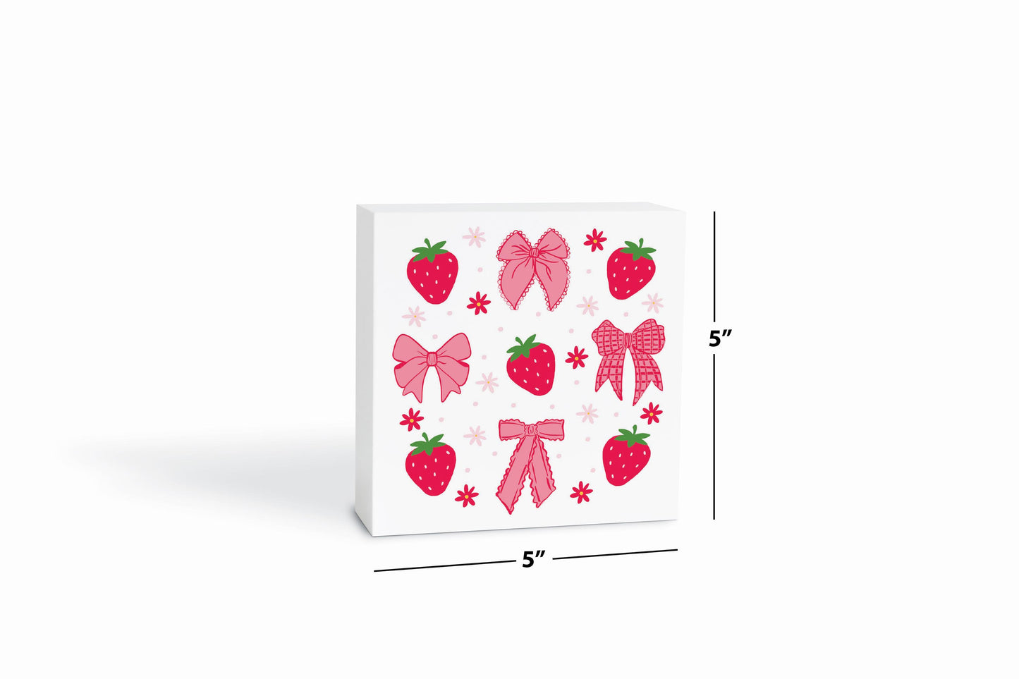 5x5 Wood Block-Strawberry Parlor -6
