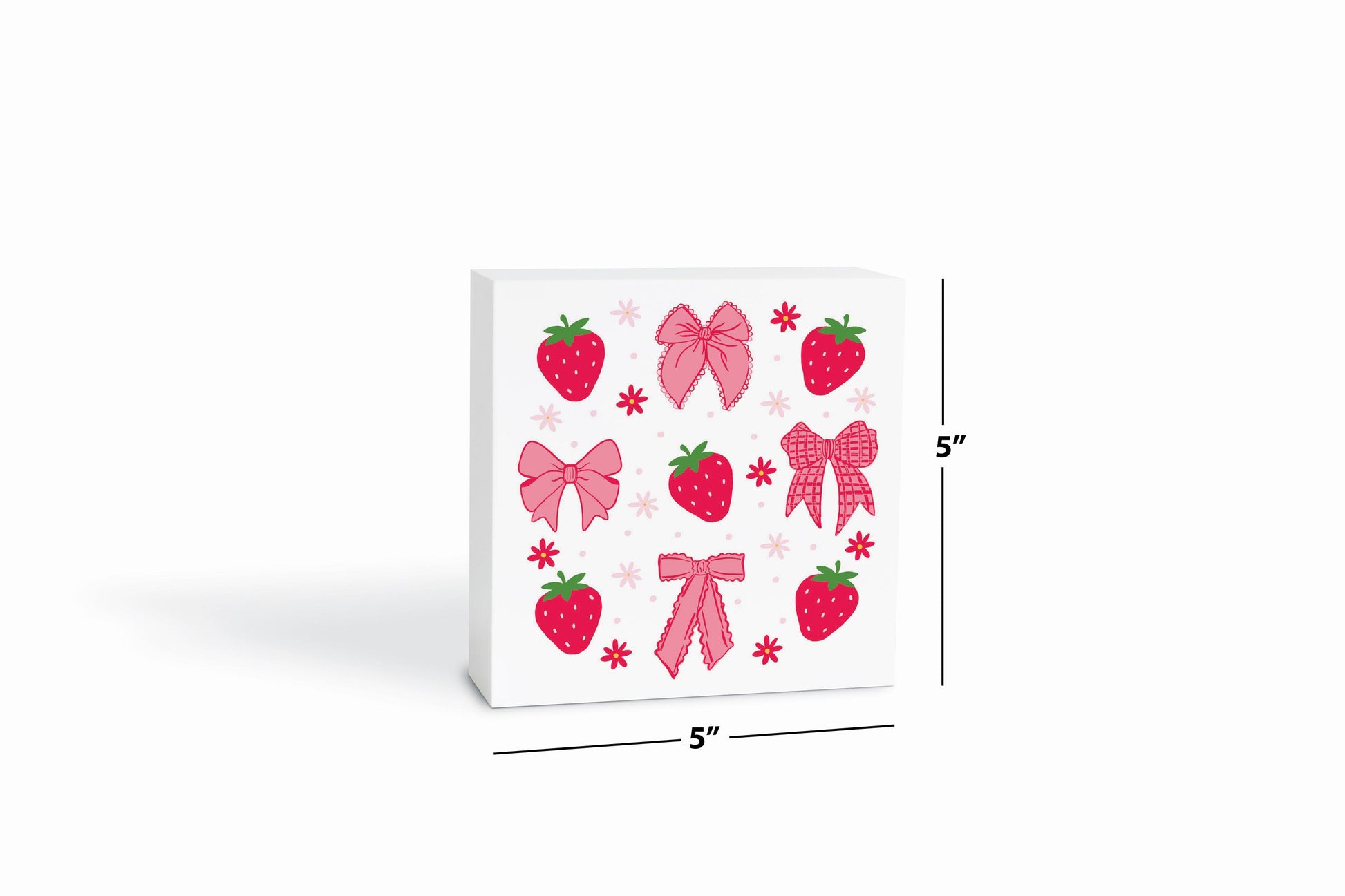 5x5 Wood Block-Strawberry Parlor -6