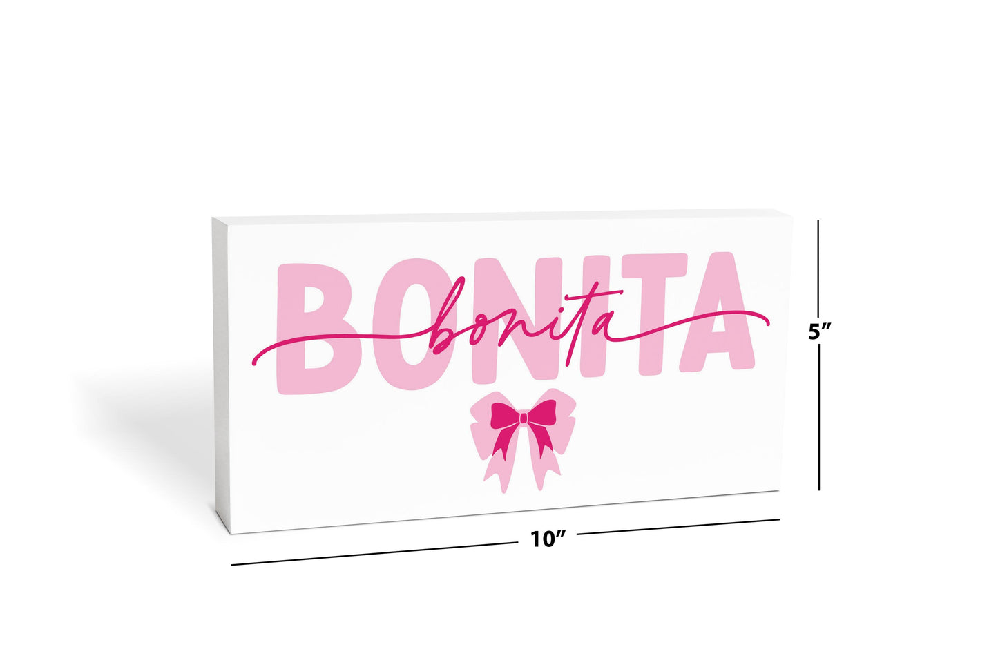 5x10 Wood Block Horizontal-Bonita Bows -6
