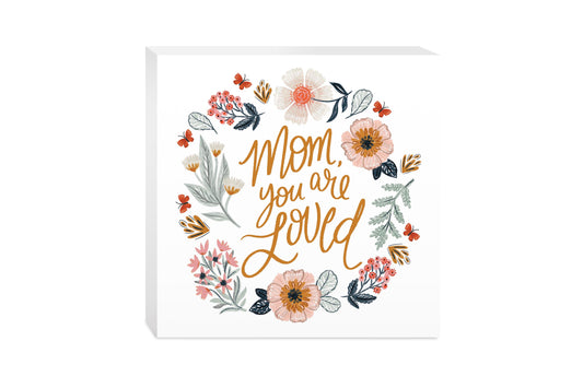 10x10 Wood Block-Pretty Things Loved