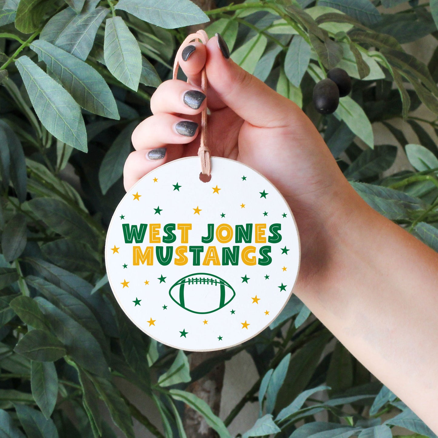 Love Local 4in Ornament - Game Day Stars