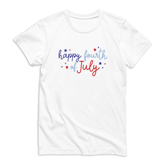 Bella Canvas Youth T-Shirt White-4th of July 250th Anniversary -0
