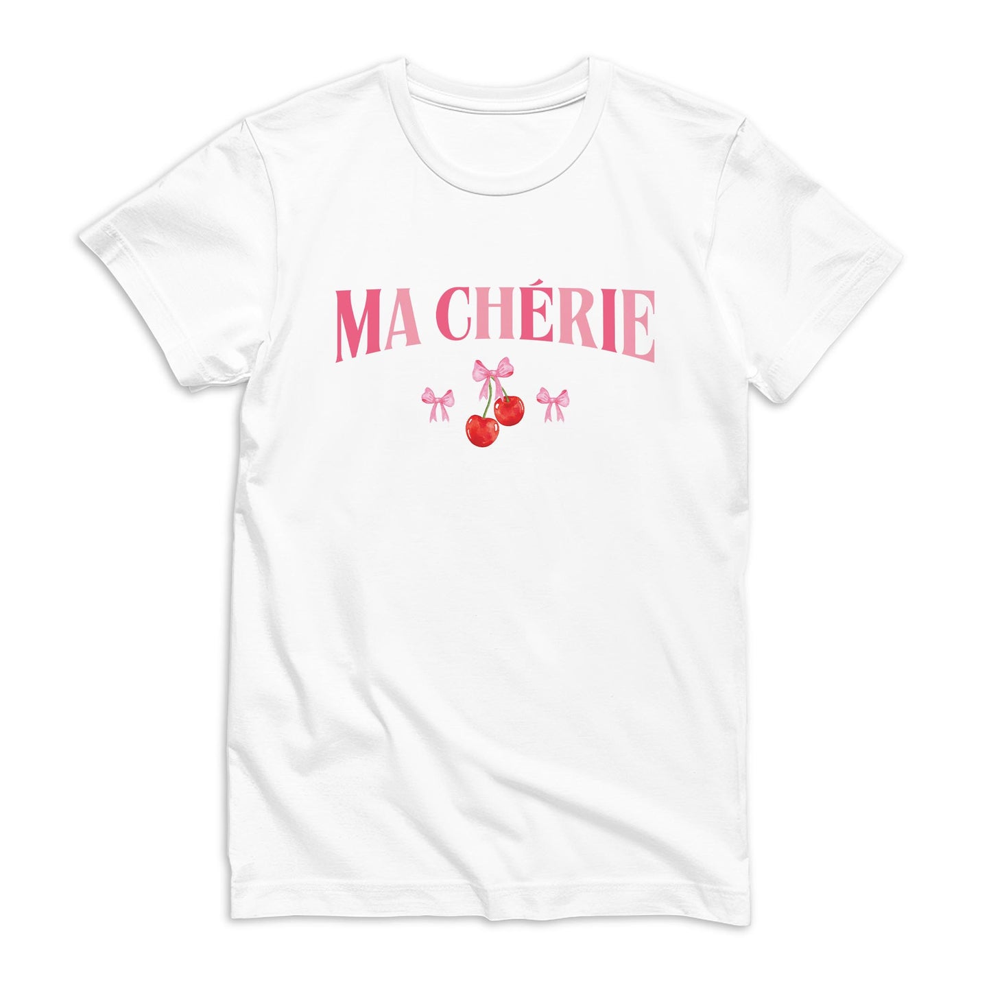 Bella Canvas Youth T-Shirt White-Ma Chérie