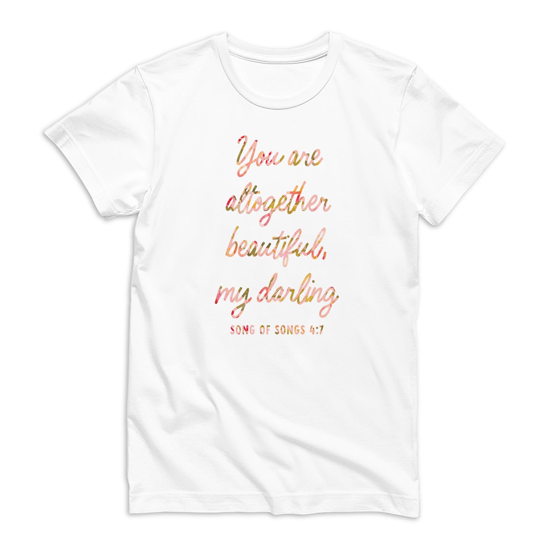 Bella Canvas Youth T-Shirt White-Faithful Promises -0