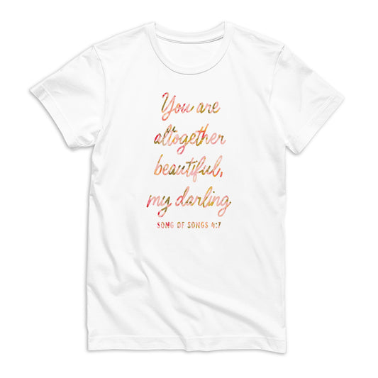 Bella Canvas Youth T-Shirt White-Faithful Promises -0