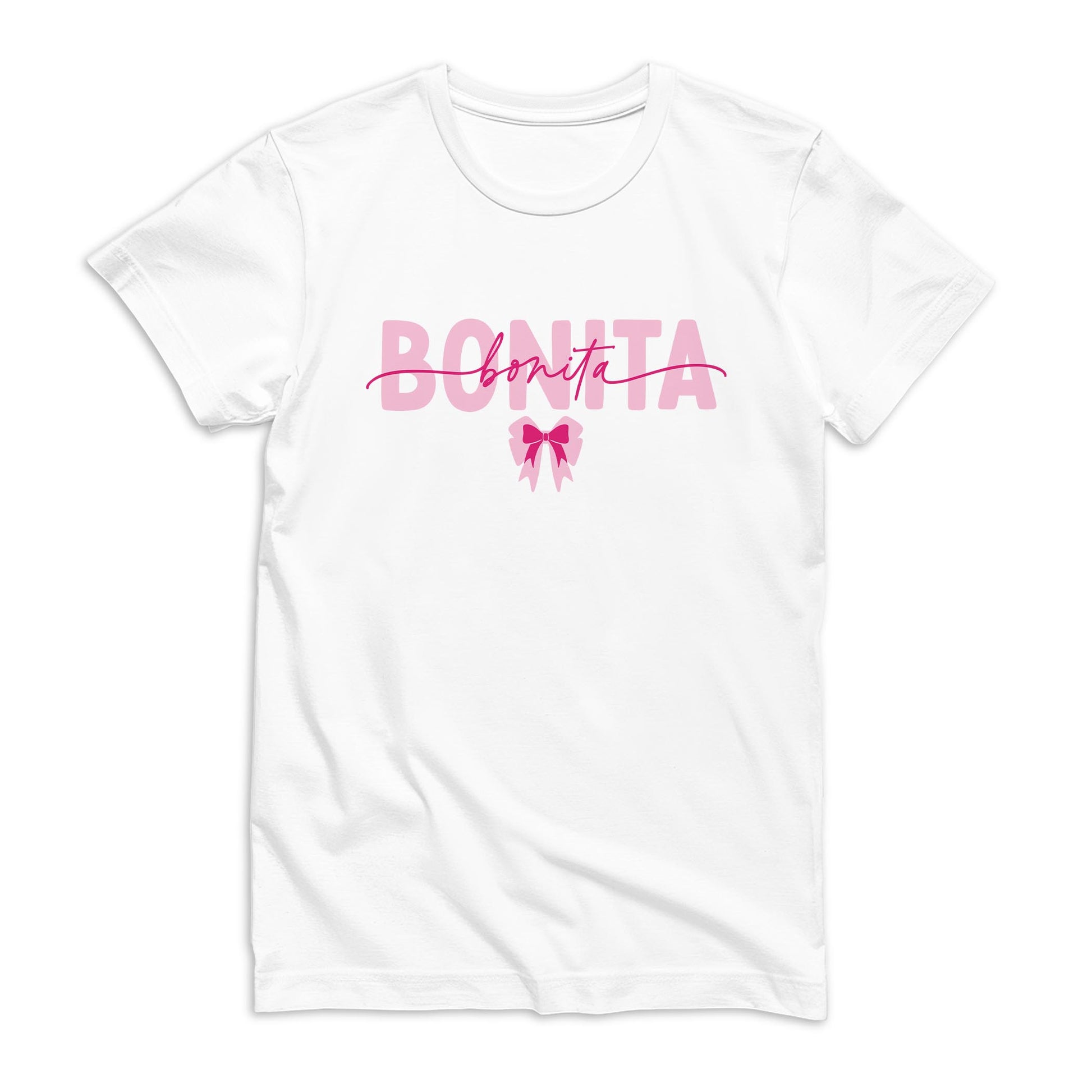 Bella Canvas Youth T-Shirt White-Bonita Bows -0