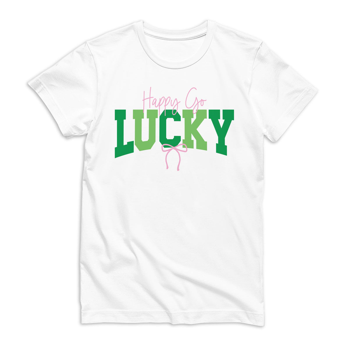 Bella Canvas Youth T-Shirt White-St. Patty's Day -0