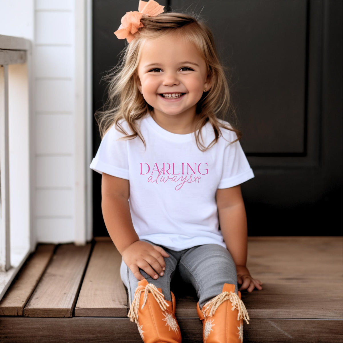 Bella Canvas Youth T-Shirt White-All Things Lovely -1