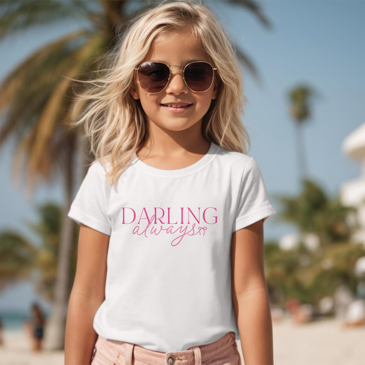 Bella Canvas Youth T-Shirt White-All Things Lovely -2