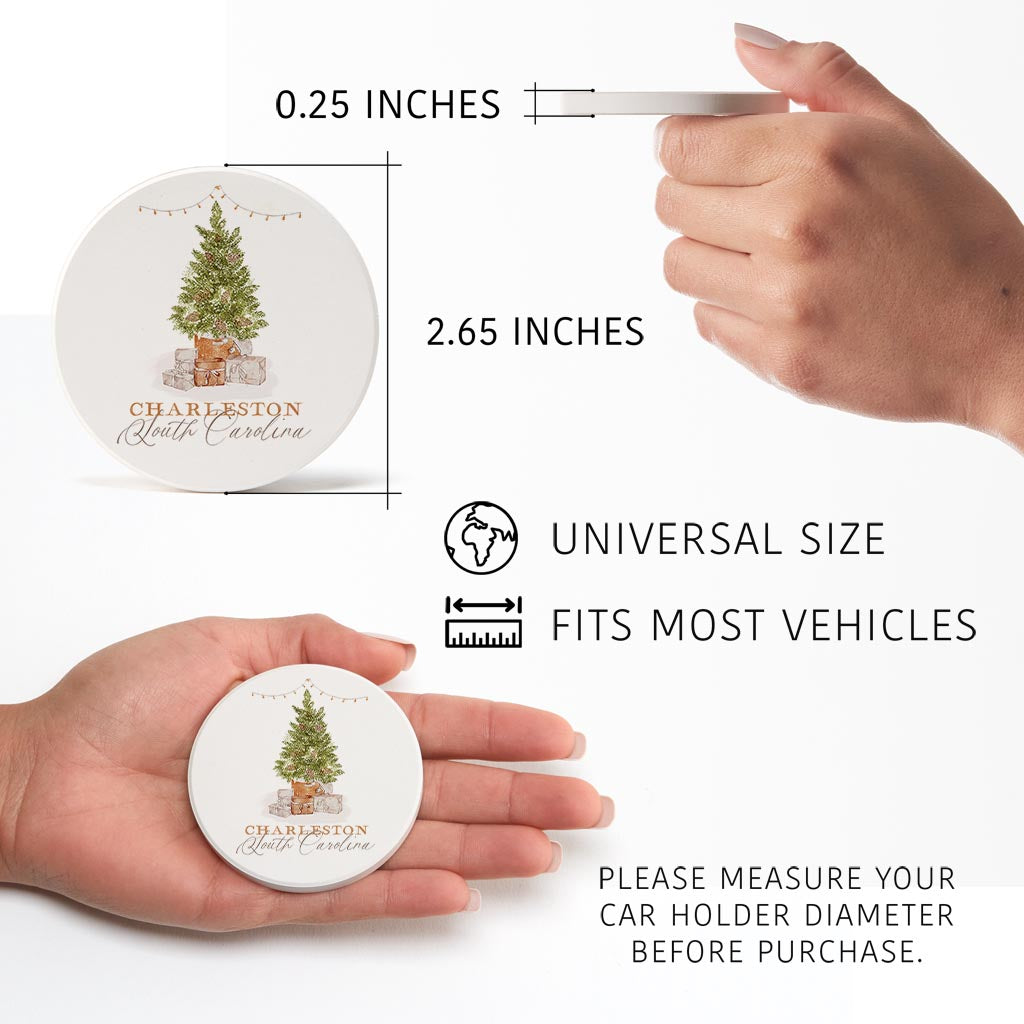 Love+Local Car Coaster Pack | Cottage Tree