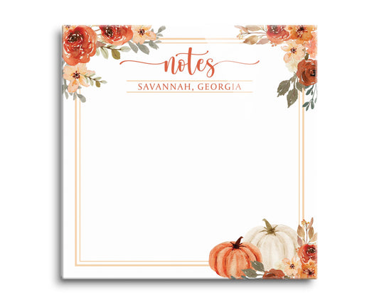 Love+Local 8x8 Dry Erase | Fall & Harvest Pumpkins