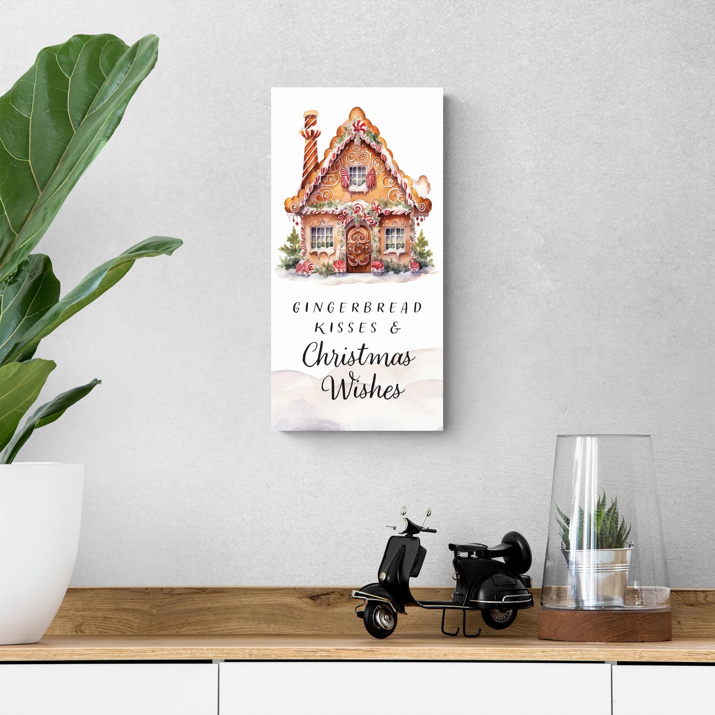 Gingerbread Kisses & Christmas Wishes House