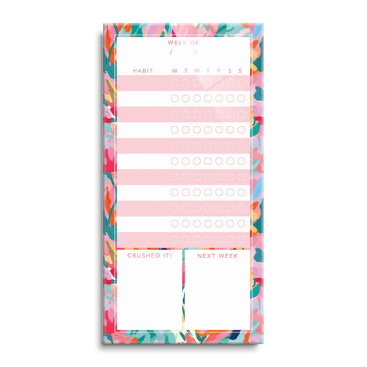 Abstract Florals Habit Tracker