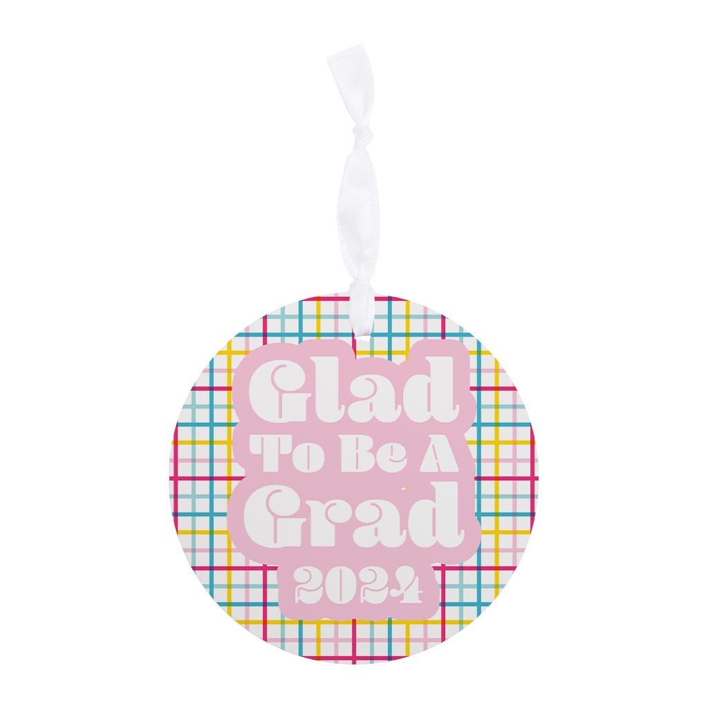 Graduation 2024 Glad To Be A Grad Colorful Grid
