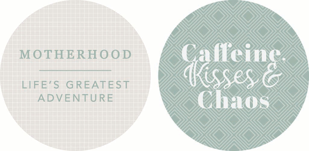 Car Coaster 2-Pack Kalia Lane-Motherhood & Caffeine Kisses Chaos -9