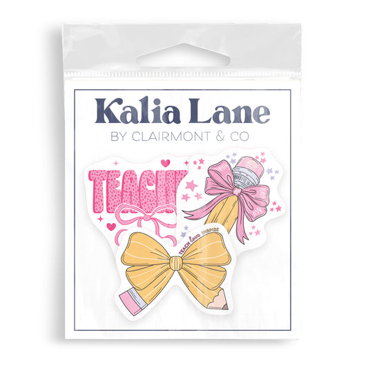 Vinyl Magnet 3-Pack Classroom Coquette