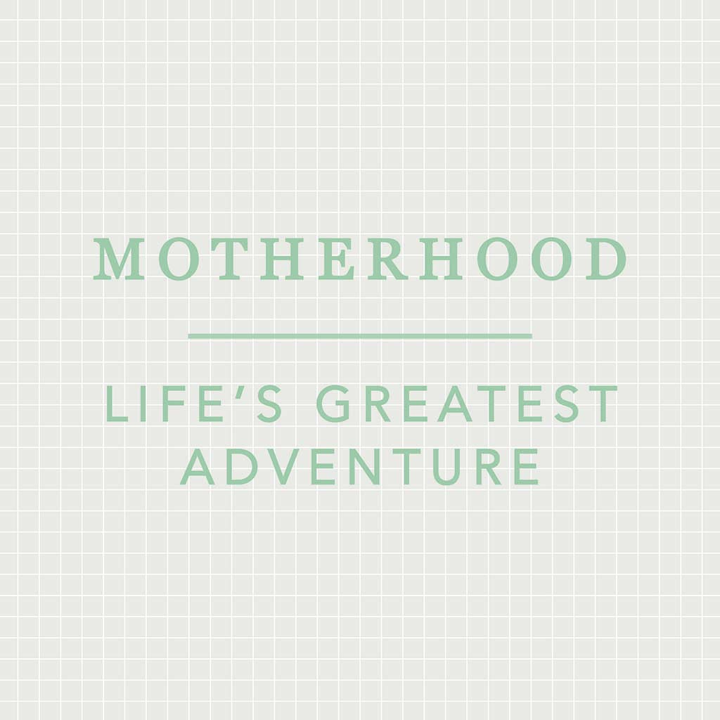 Ceramic Square Coaster-Motherhood Life's Greatest Adventure -7