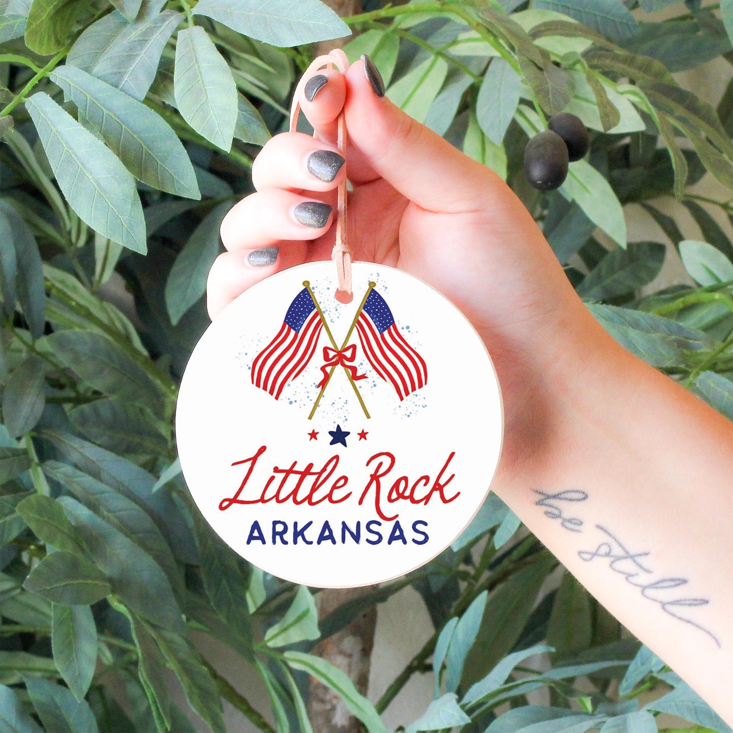 Love+Local 4in Ornament | American Summer Flags