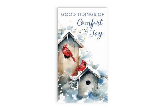 Cardinal Good Tidings Of Comfort & Joy