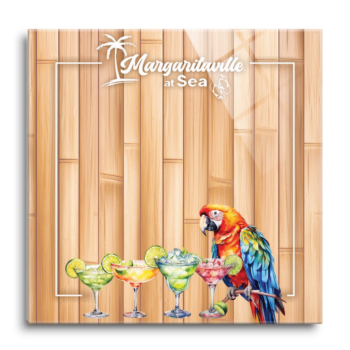 Margaritaville Tiki Notes Parrot