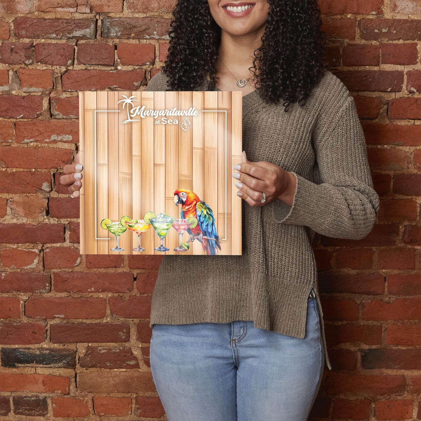 Margaritaville Tiki Notes Parrot