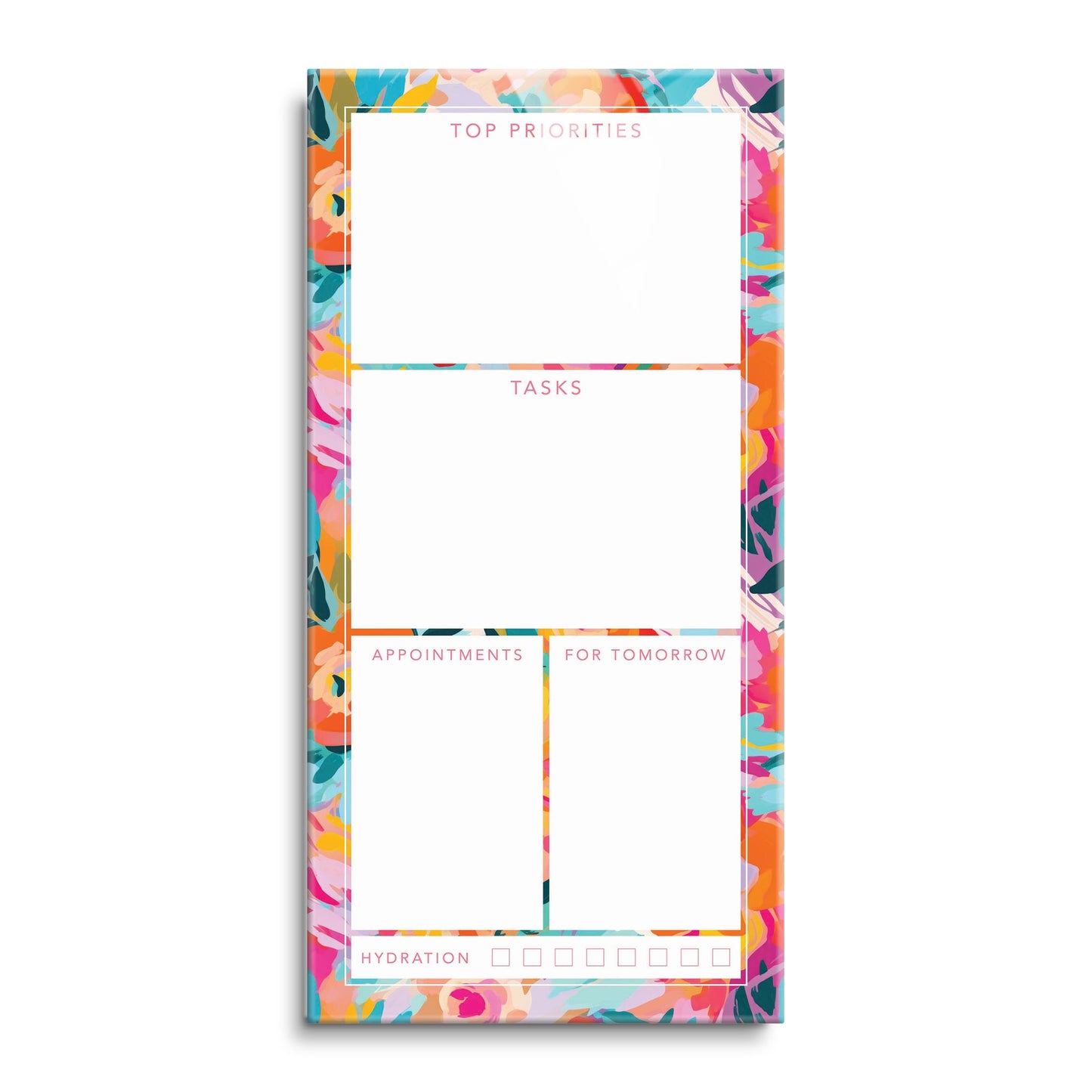 Abstract Florals Top Priorities & Tasks