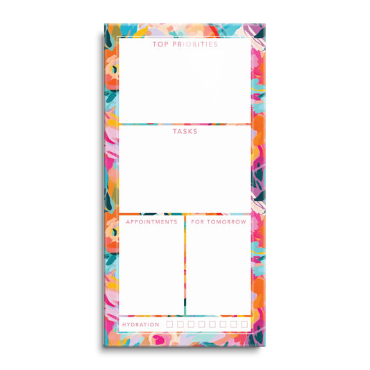 Abstract Florals Top Priorities & Tasks