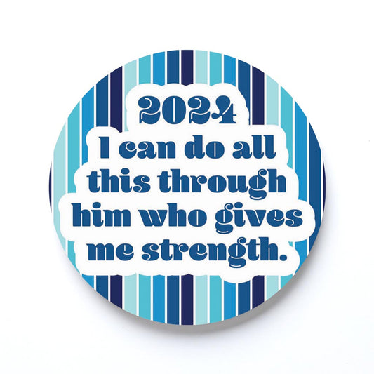 Graduation 2024 I Can Do All This Blue Stripe | 4x4