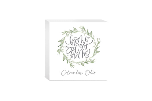Clairmont & Co Local Home Sweet Home Wreath | 5x5