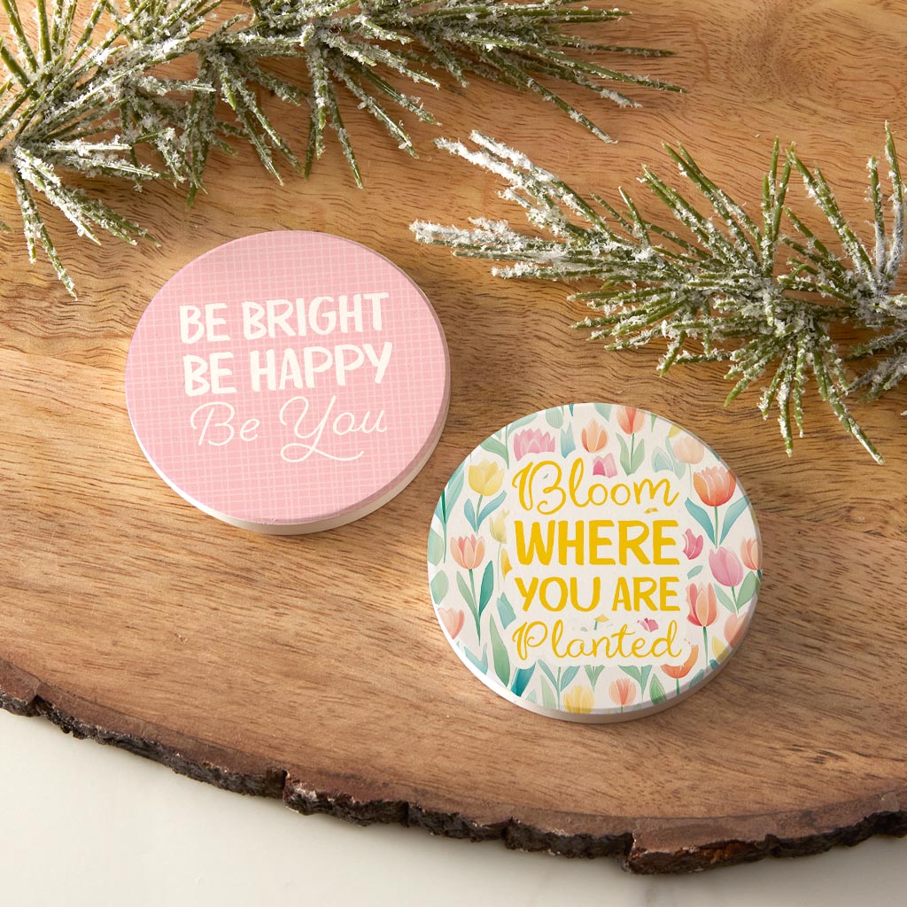 Spring Offset Car Coaster Set 1 | 2.65x2.65