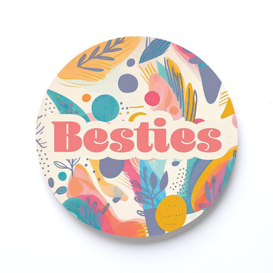 Valentine's Day Besties Abstract Pattern | 4x4