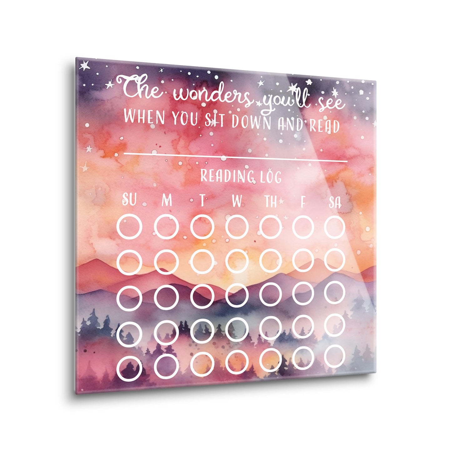 The Wonders You'll See Children's Reading Log | 8x8