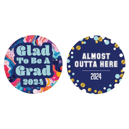 Graduation Offset Car Coaster Set 1 | 2.65x2.65