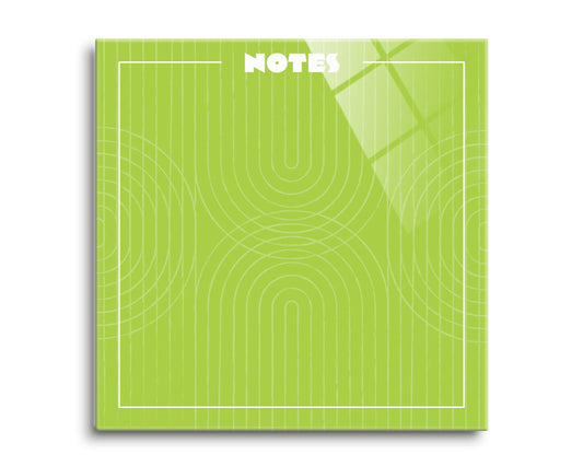 Neon Green Notes | 8x8