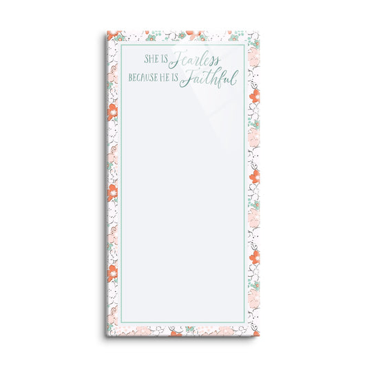 Clairmont & Co Faith She Is Fearless Notes | 8x16