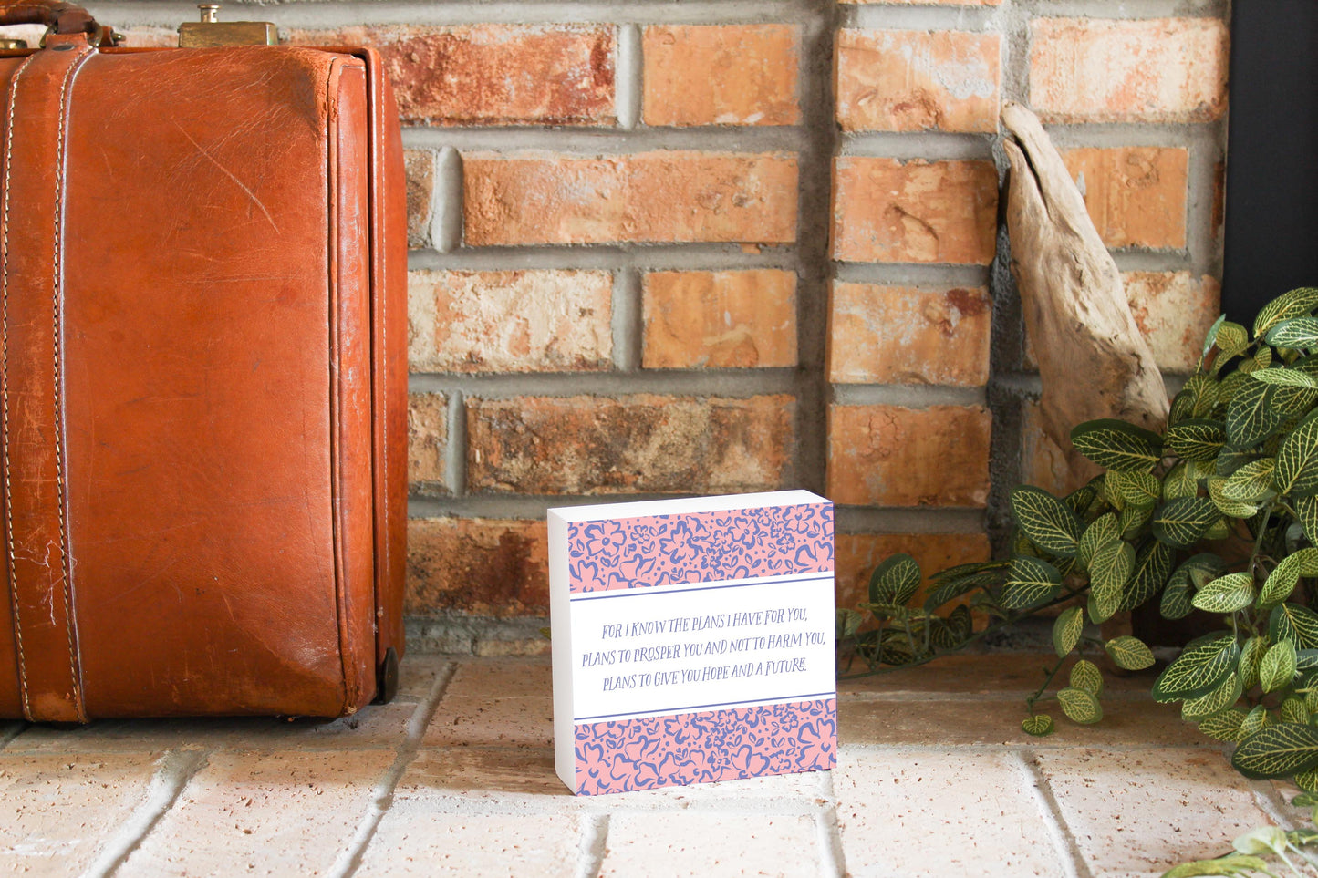 Clairmont & Co Faith For I Know The Plans | 5x5