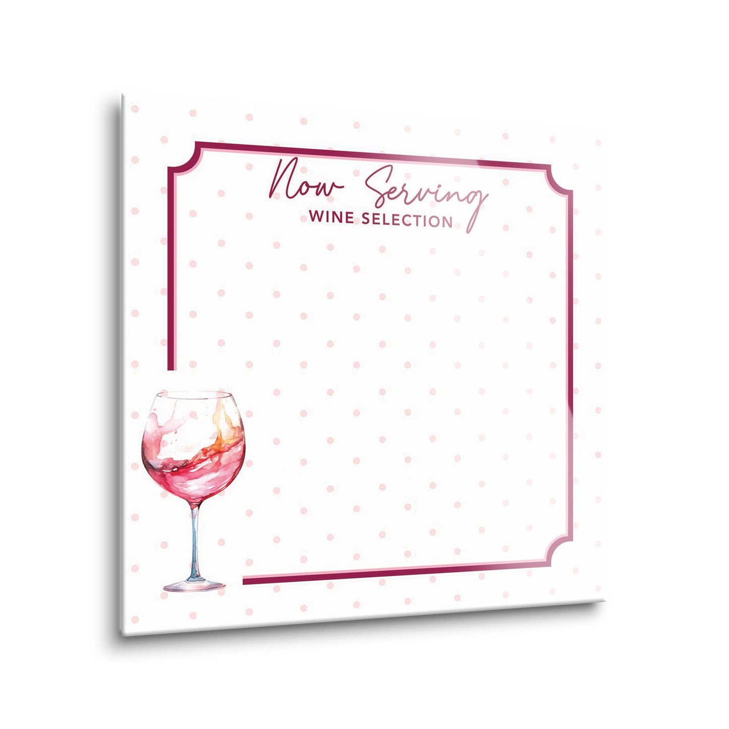 Now Serving Wine Selection | 8x8