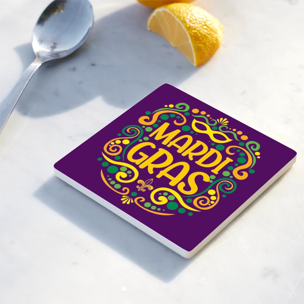 Mardi Gras Decorative Pattern | 4x4