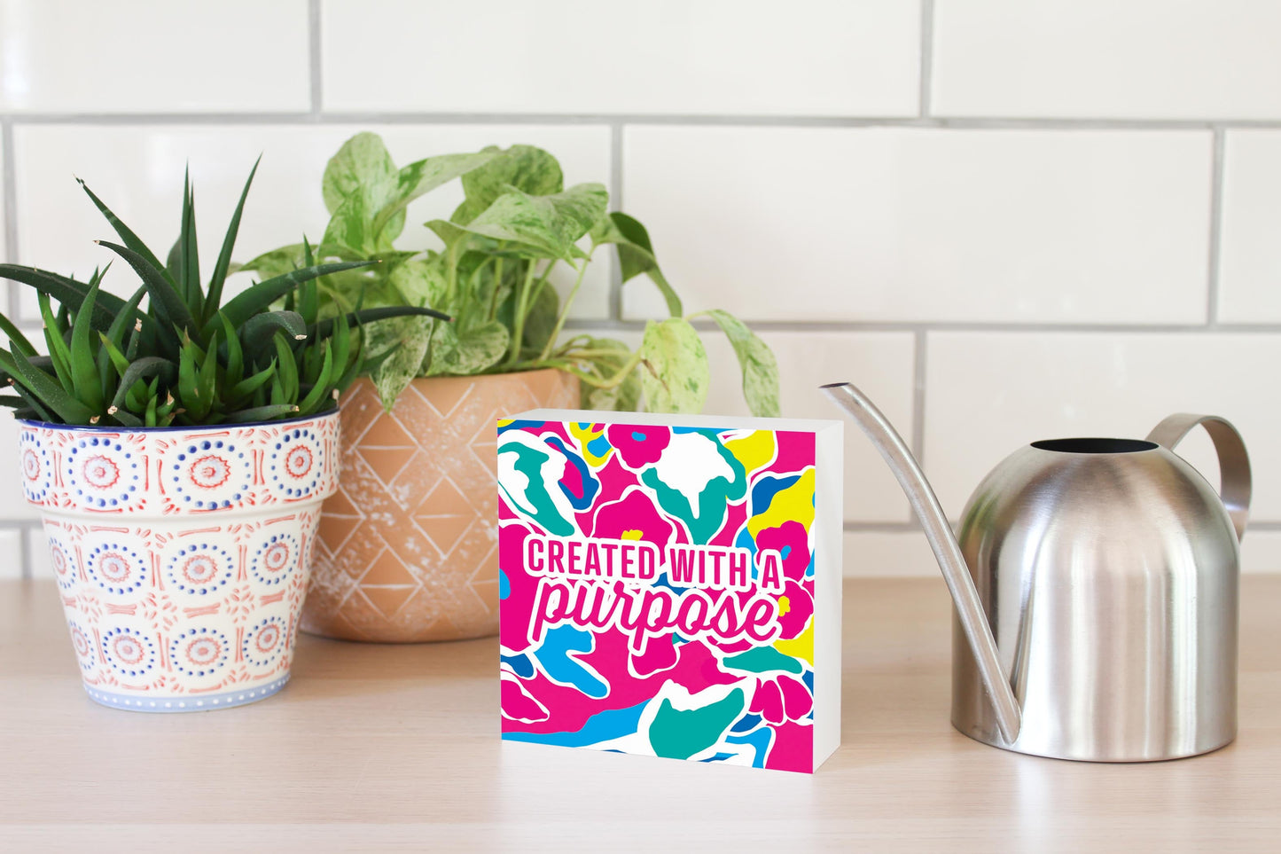 Created With Purpose Bright Pattern | 5x5