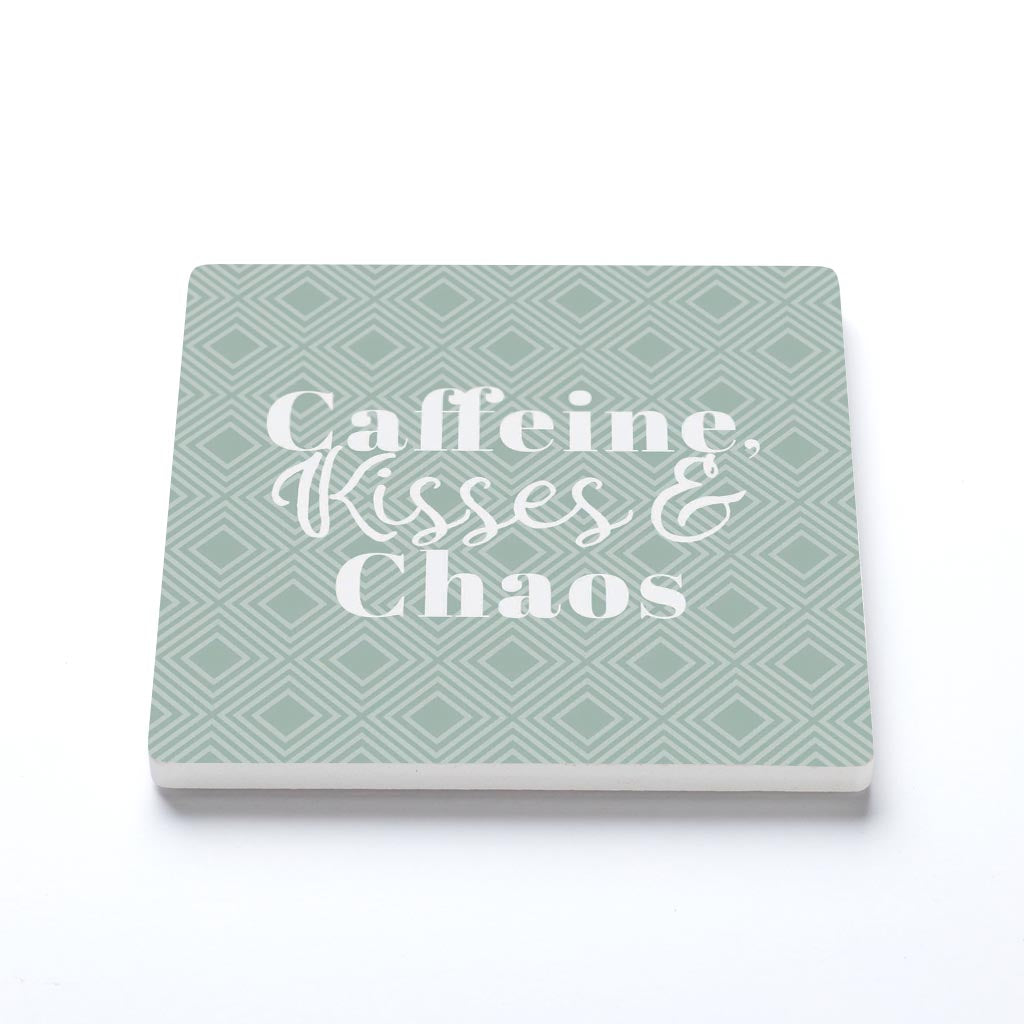 Mother's Day Caffeine Kisses & Chaos Green | 4x4