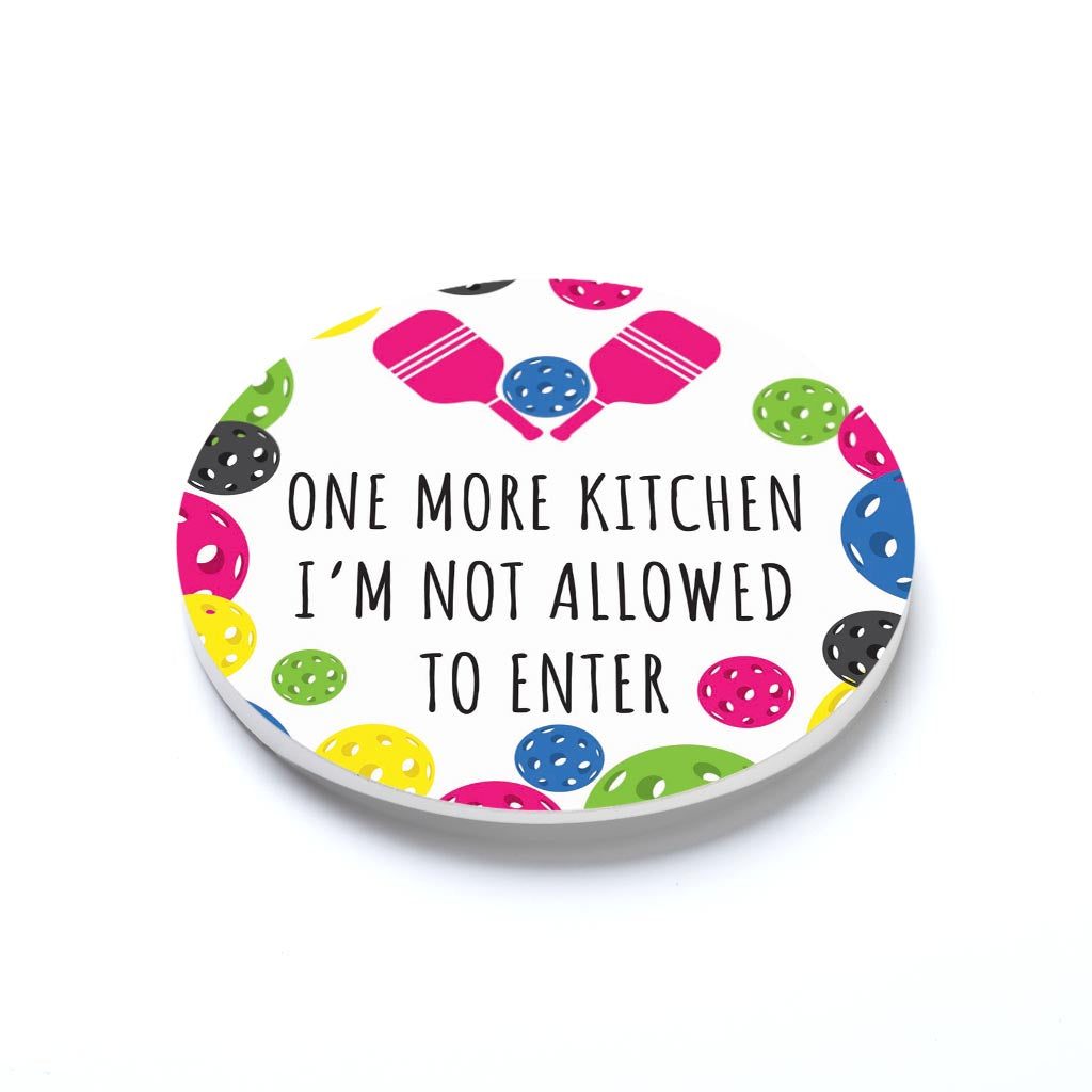 Neon Pickleball Kitchen I'm Not Allowed | 2.65x2.65
