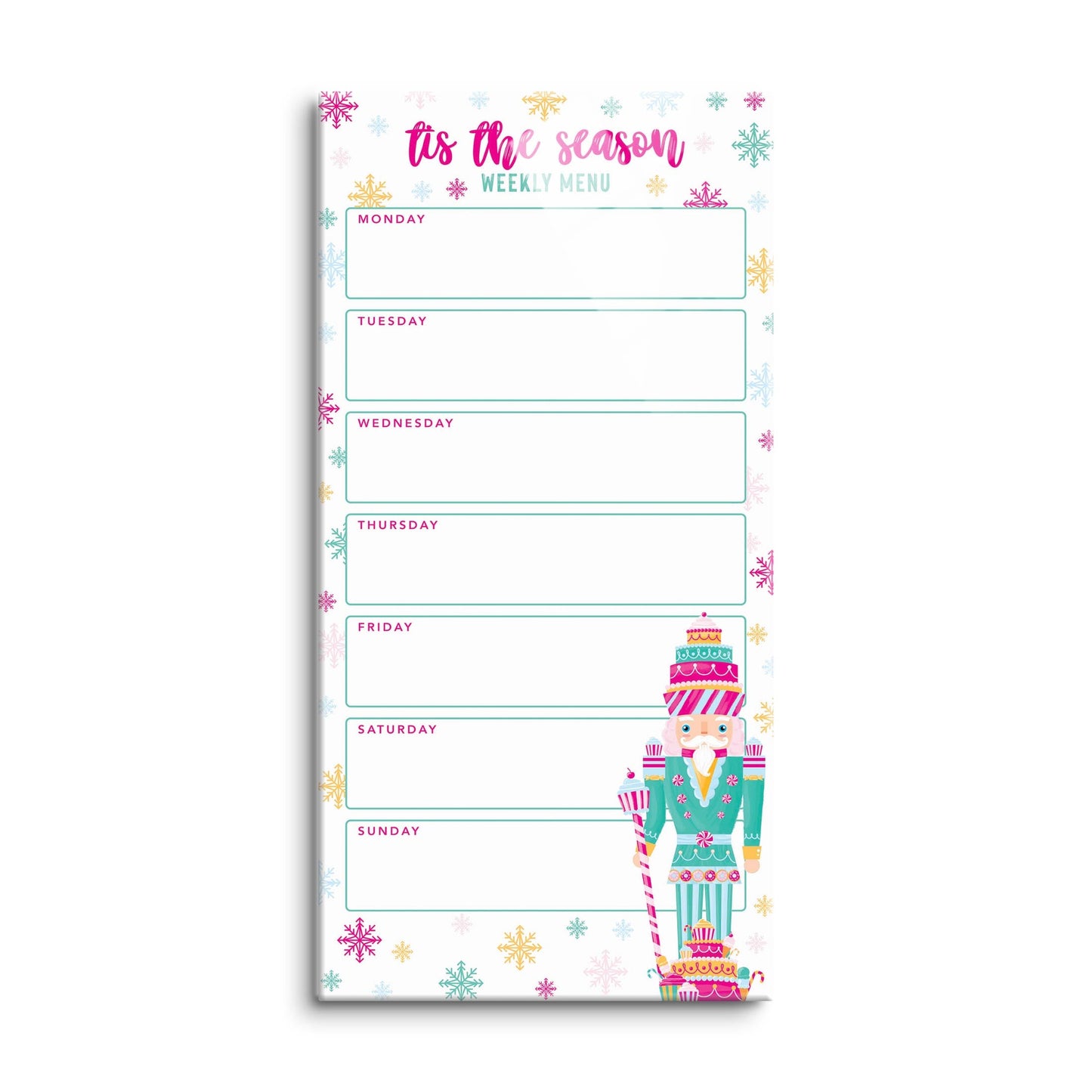 Pink Candyland Nutcracker Menu Board | 8x16