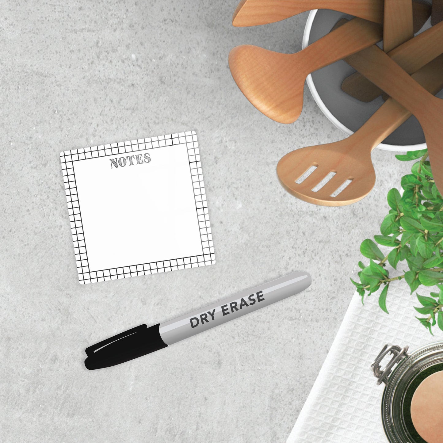 Black & White Pattern Notes Cross Line | 4x4