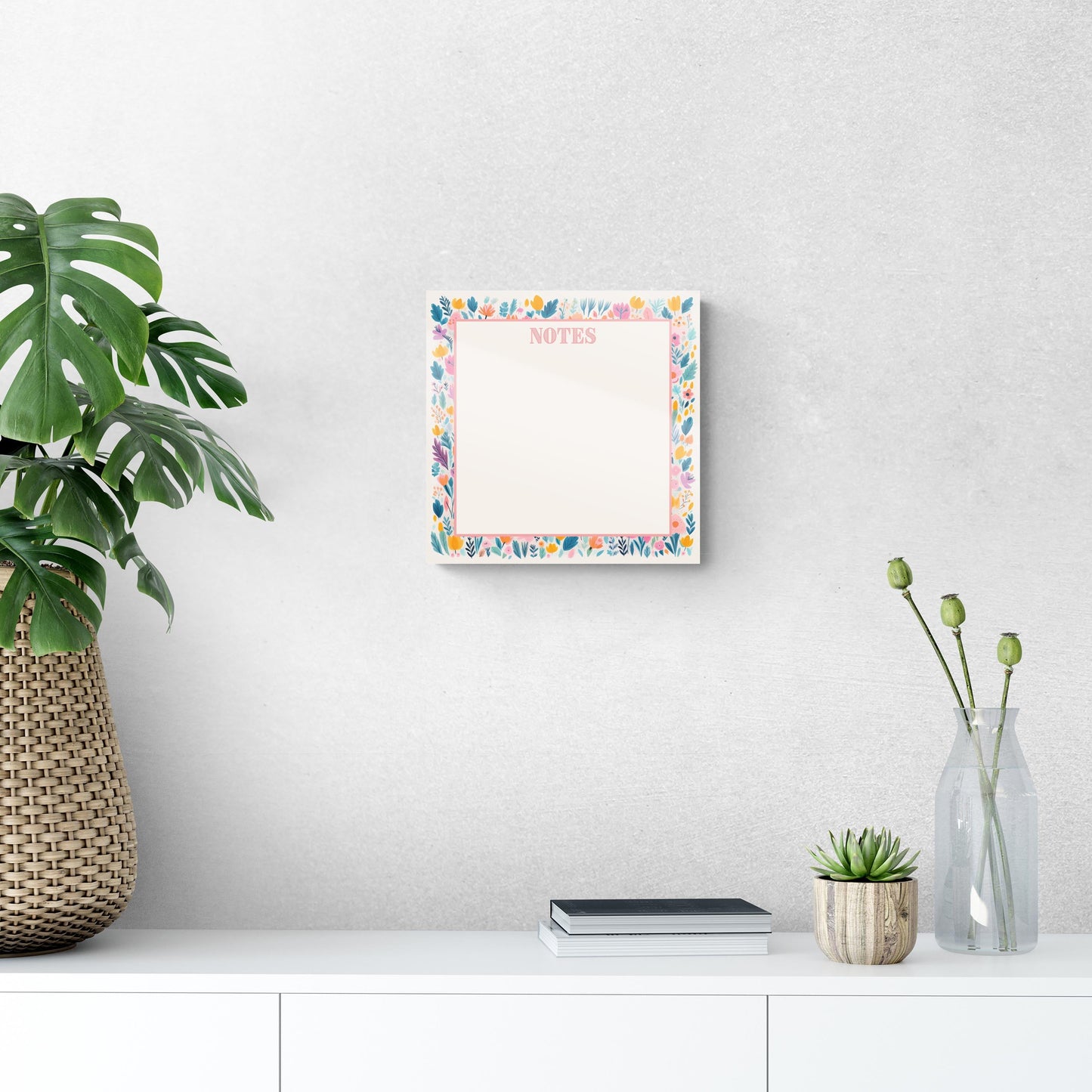 Spring Tracker Floral Notes | 12x12