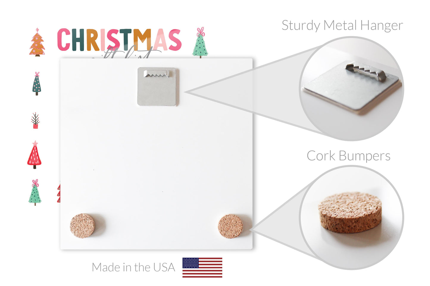 Clairmont & Co Whimsy Bright Christmas Gift List | 8x8