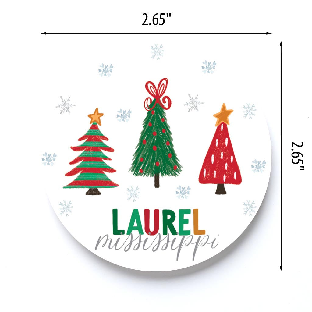 Car Coaster Love Local Whimsy Wonderland Traditional | 2.65x2.65